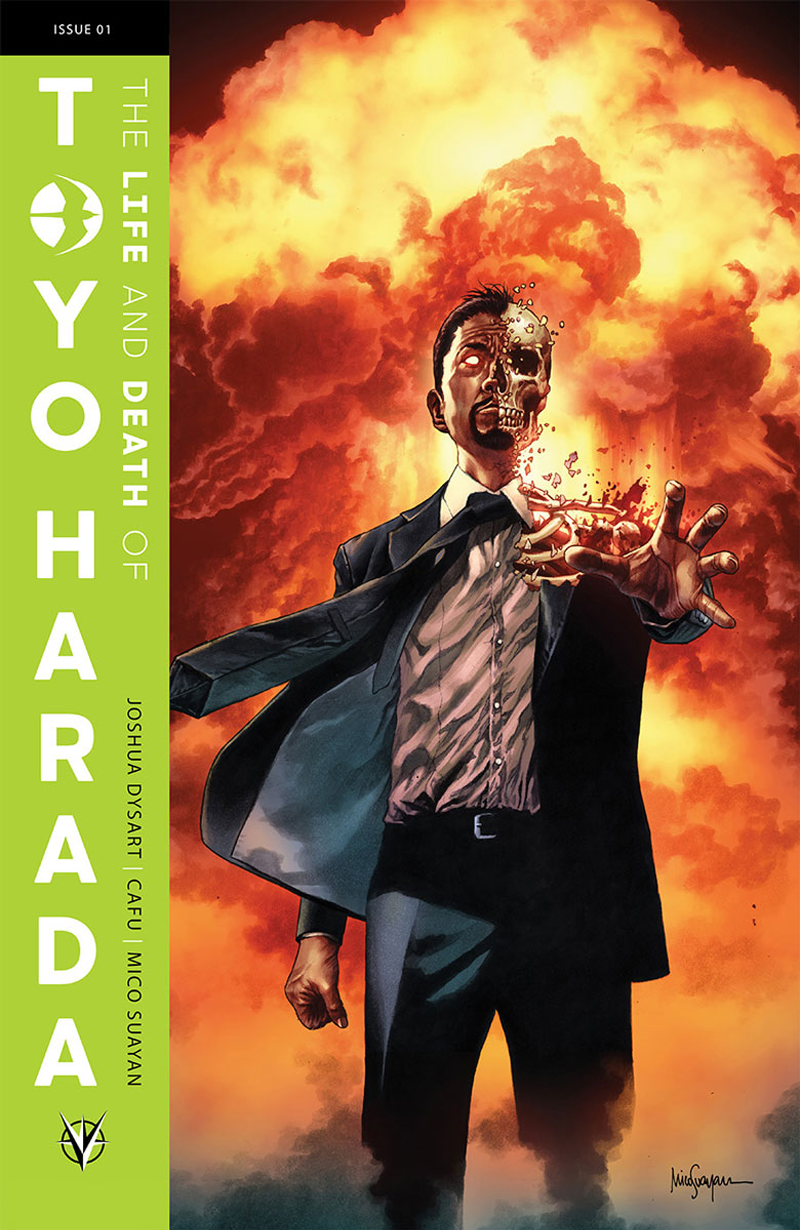 The full cover for The Life and Death of Toyo Harada #1.